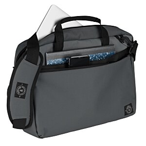 Additional Image 5 - a grey bag with a black handle