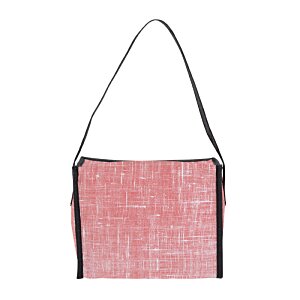 Additional Image 1 - a red bag with a black strap