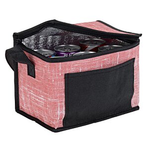 Additional Image 2 - a pink and black cooler bag