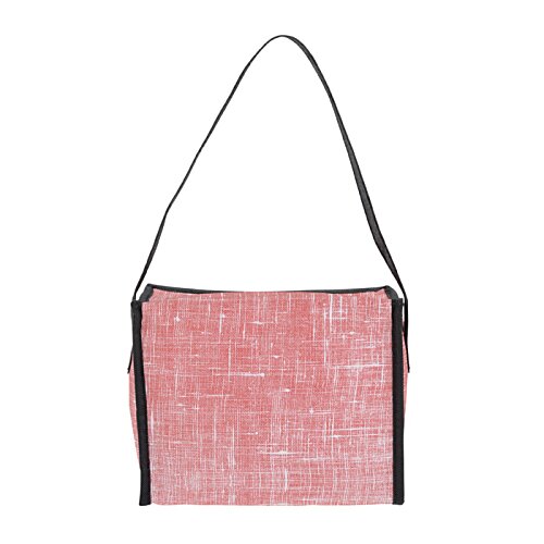 Additional Image 1 - a red bag with a black strap
