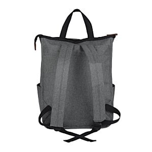Additional Image 1 - a black backpack with straps