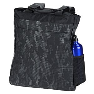 Additional Image 1 - a black bag with a blue handle