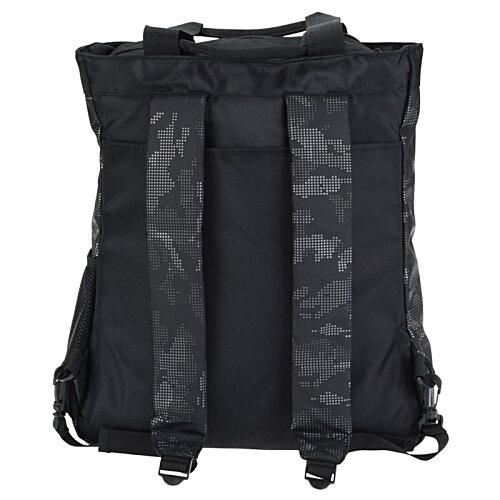 Additional Image 2 - a black backpack with straps