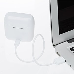 Additional Image 3 - a white charger plugged into a laptop