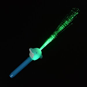 Additional Image 4 - a green light on a stick