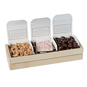 Additional Image 3 - a box of cookies and chocolates