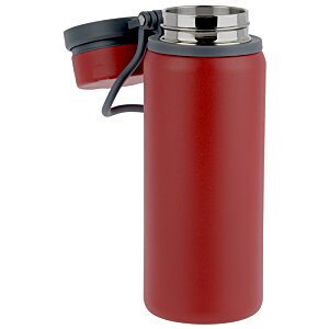 Additional Image 1 - a red and black thermos