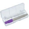View Image 3 of 5 of Hurley Telescopic Straw Set in Travel Case
