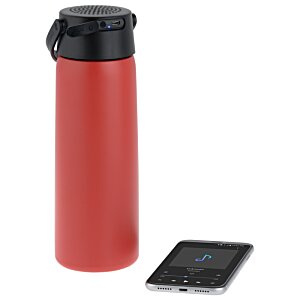 Additional Image 3 - a red and black thermos