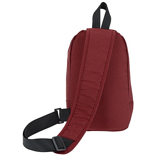 Additional Image 2 - a red bag with black straps