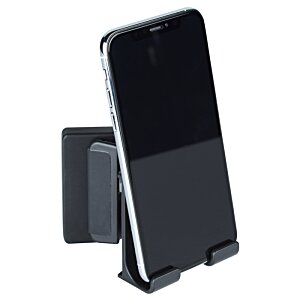 Additional Image 4 - a black cell phone on a stand