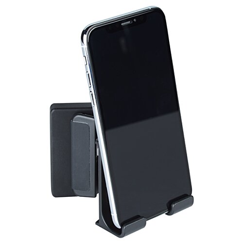 Additional Image 4 - a black cell phone on a stand