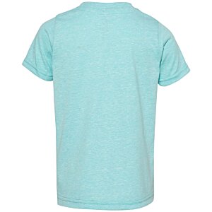 Additional Image 2 - a back of a blue shirt