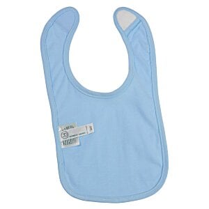 Additional Image 1 - a blue baby bib