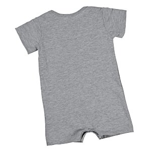 Additional Image 1 - a grey short sleeved bodysuit