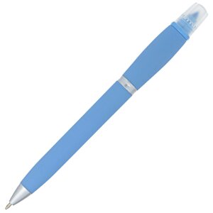 Additional Image 3 - a blue pen with a white cap