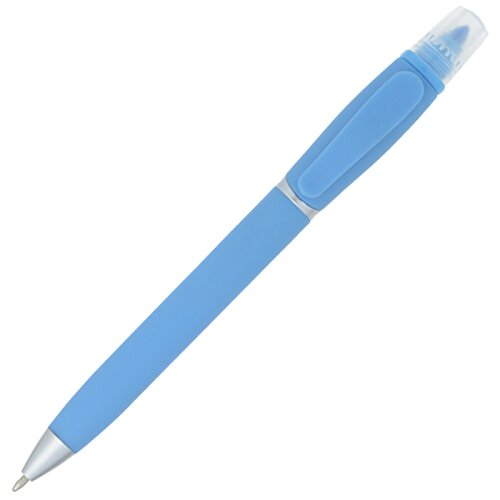 Additional Image 2 - a blue pen with a white cap