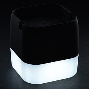 Additional Image 4 - a black and white cube with a white light