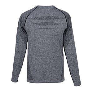 Additional Image 1 - a grey long sleeved shirt