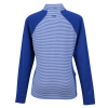 View Image 2 of 3 of Cutter & Buck Forge Stripe 1/4-Zip Pullover - Ladies'