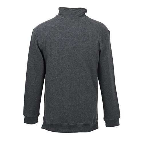 Additional Image 1 - a grey turtleneck sweater