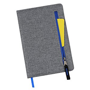 Additional Image 1 - a grey paper with a blue and yellow handle