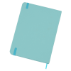 a blue rectangular object with a blue band
