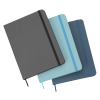 a group of notebooks with a white background