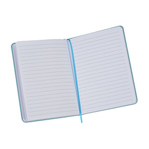 Additional Image 1 - a white book with a blue band