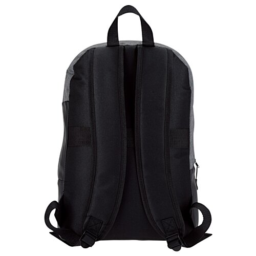 Additional Image 2 - a black backpack with straps