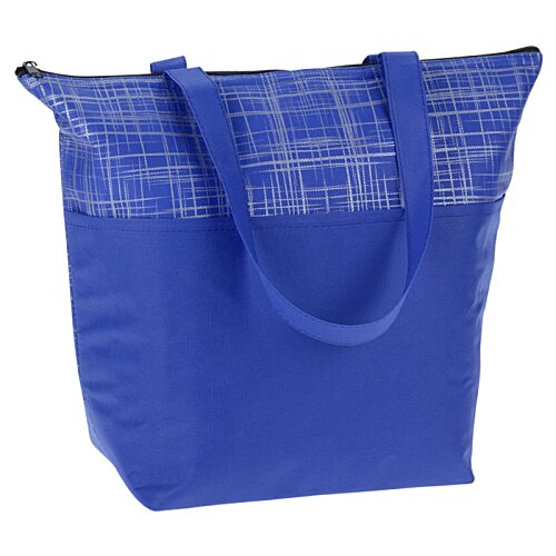Additional Image 2 - a blue bag with a handle