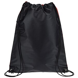 Additional Image 2 - a black backpack with straps