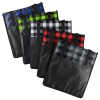 View Image 3 of 4 of Northwoods Plaid Grocery Tote