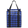View Image 4 of 4 of Northwoods Plaid Grocery Tote