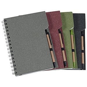 Additional Image 2 - a group of notebooks with pens