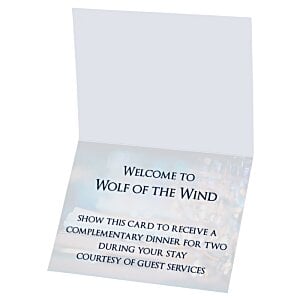 Additional Image 4 - a white card with black text
