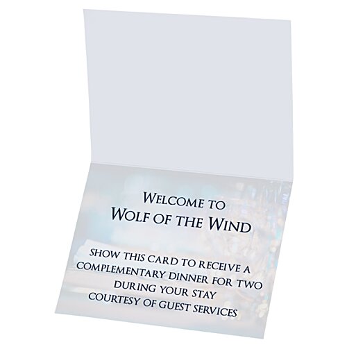Additional Image 4 - a white card with black text