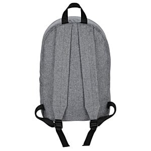 Additional Image 1 - a grey backpack with black straps