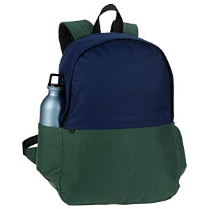 Additional Image 3 - a green and blue backpack