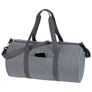 Additional Image 1 - a grey duffel bag with straps