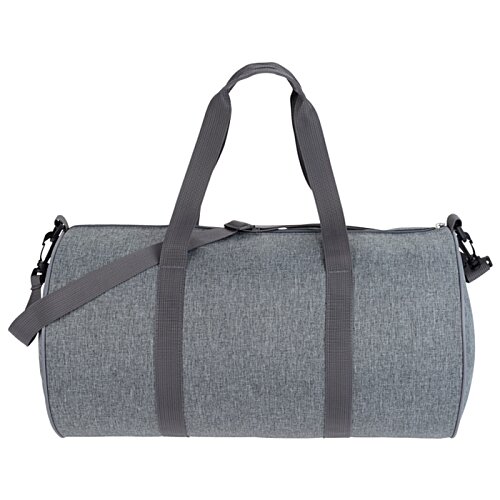 Additional Image 3 - a grey duffel bag with straps