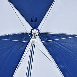 Additional Image 2 - a blue and white umbrella