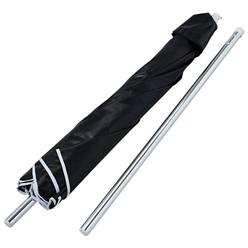 Additional Image 2 - a black umbrella and a white stick