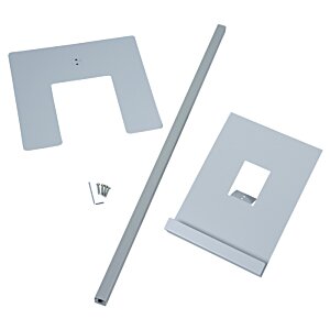 Additional Image 6 - a white square cutout with square holes