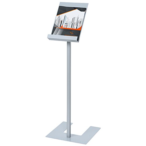 Additional Image 1 - a stand with a sign on it