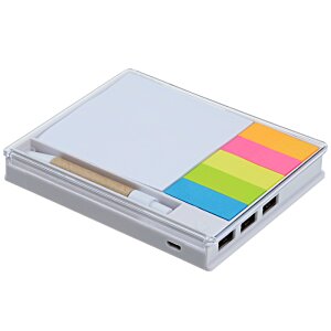 Additional Image 3 - a white rectangular object with colorful sticky notes