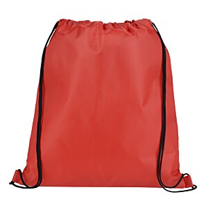 Additional Image 1 - a red backpack with black straps