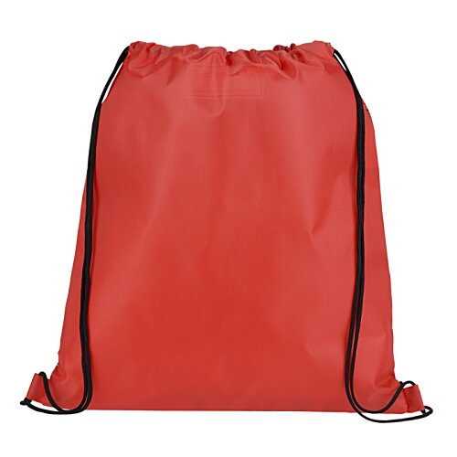 Additional Image 1 - a red backpack with black straps