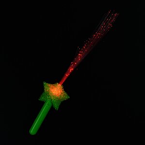 Additional Image 4 - a red and green light saber