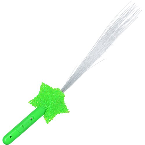 Additional Image 1 - a green toy wand with a star